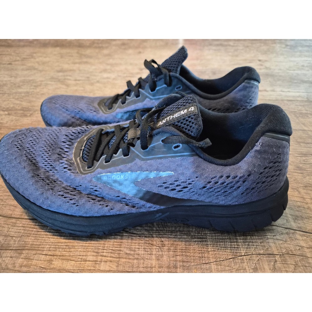 Brooks Anthem 4 Mens Running Shoes Size 11.5 Black Athletic Sneakers 1103531D071